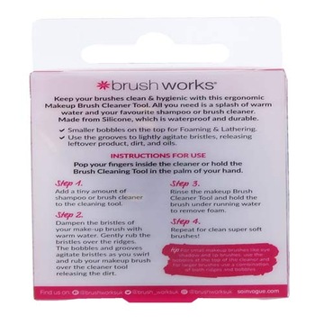 Mata do czyszczenie Pędzli do makijażu Brushworks