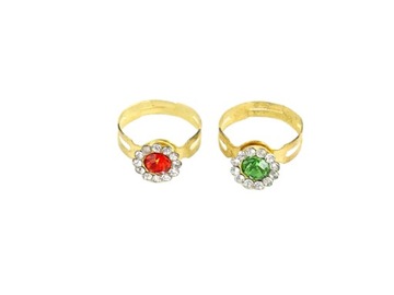 PIERŚCIONKI dla dziewczynki dzieci BIŻUTERIA 36w1