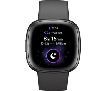Умные часы Fitbit Sense 2, черные