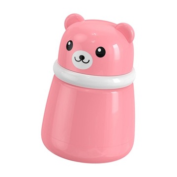 Dozownik Baby Puff Box Etui dziecięce w kolorze różowym