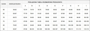 Henderson Biustonosz 23446 Raff 80b;80x beżowy