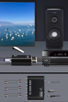 TOSLINK SPDIF 5.1 АНАЛОГОВЫЙ AC3/DTS ОПТИЧЕСКИЙ декодер