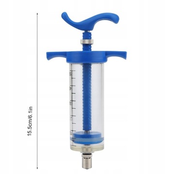 Шприц ветеринарный Стальной шприц с