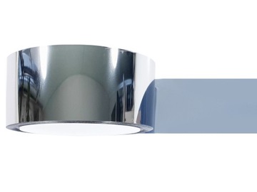 Pasek Dekoracyjny Lustro Weneckie Folia Przeciwsłoneczna Srebrna 5x250cm