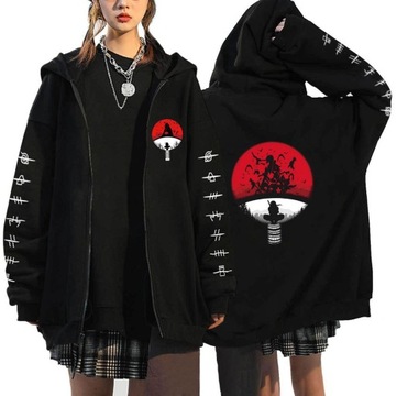 Bluza z kapturem z nadrukiem NARUTO Naruto Street Casual Padded