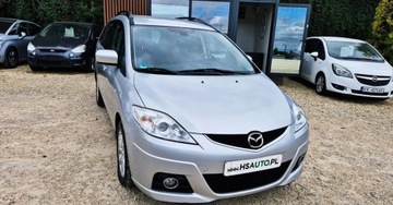Mazda 5 I 1.8 MZR 115KM 2010 Mazda 5 BENZYNA 7 FOTELI klima 2x drzwi przesuwne GRZANE FOTELE 1.8, zdjęcie 5