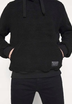 Bluza z kapturem BRAVE SOUL męska czarna XL