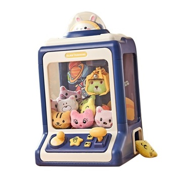 DIY Electric Claw Machine Grab Doll Clip Blue