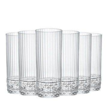 Komplet szklanek long drink Bormioli Rocco America