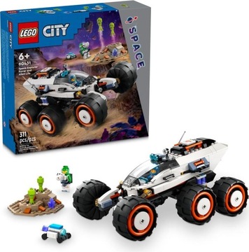 KLOCKI LEGO CITY 60431 KOSMICZNY ŁAZIK I BADANIE ŻYCIA W KOSMOSIE
