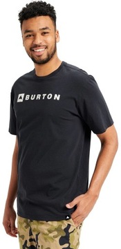 T-shirt Burton Horizontal Mountain - True Black