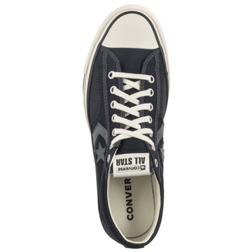 Buty Trampki Damskie Converse Star Player 76 OX Black Grey Czarne