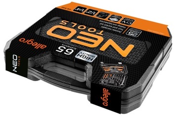 NEO 08-942 НАБОР ИНСТРУМЕНТОВ для дома в чемодане 65 предметов