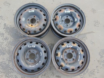PEUGEOT 206+ PLUS CITROEN FELGI STALOWE 14'' 4x108 5.5J ET24