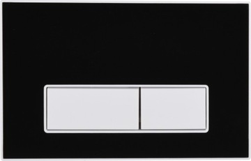 Przycisk Frida szkło czarny do stelaża wc Geberit Sigma Duofix UP320 UP720