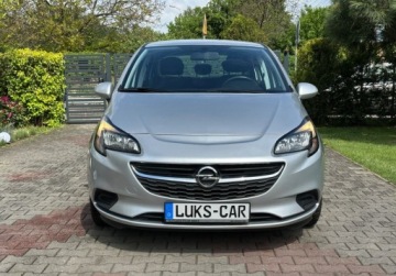 Opel Corsa E Hatchback 3d 1.2 Twinport 70KM 2015 Opel Corsa 1,2 70KM Pdc Podgrzewane fotele CLIMA Bezwypadkowy Serwis 1.2, zdjęcie 7