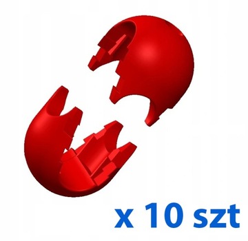 SUN - ZATRZASKOWY ŁĄCZNIK KRZYŻOWY DO LIN - 10 szt