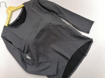 Veso 40/L Sweter ciążowy z napisem