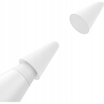 Сменные насадки для Apple Pencil 2/1/Baseus Smoth, силикон Baseus