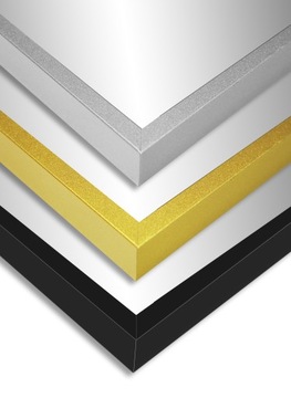 ЧЕРНОЕ ЗЕРКАЛО LOFT 70x50 ПРЯМОУГОЛЬНОЕ АЛЮМИНИЙ