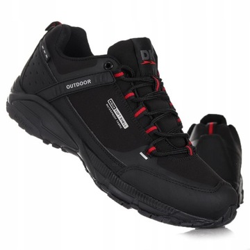 Buty męskie DK Predator Low BLK RED M SPORTOWE SOFTSHELL OUTDOOR