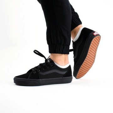 Женские городские туфли, черные олдскульные кроссовки VANS DECON VN0A45NMGL4 38