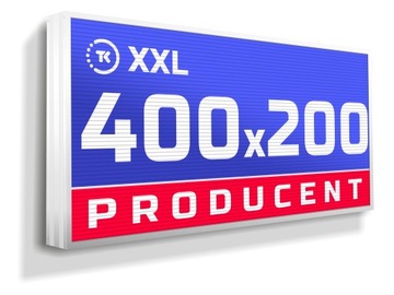 Kaseton reklamowy LED XXL 400x200cm