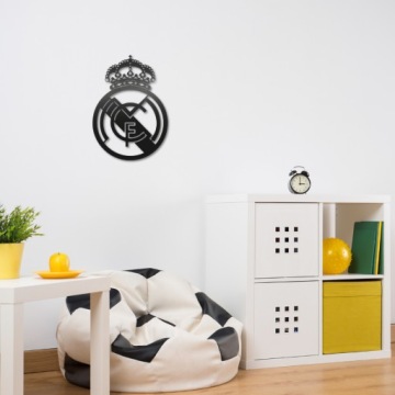 Реал Мадрид Герб 3D футбольное изображение