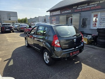 Dacia Sandero I Hatchback 5d 1.6 MPI 87KM 2008 Dacia Sandero 1.6 Benzyna 87 KM, Klimatyzacja,, zdjęcie 4
