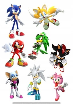 Wydruk MASA CUKROWA na tort SONIC super jakość
