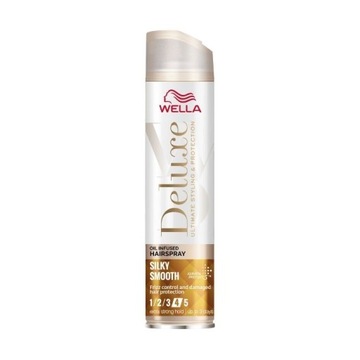 Wella Deluxe Extra Mocny Lakier do Włosów z Keratynowym Kompleksem 250ml