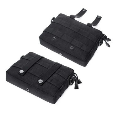 Тактический нейлоновый органайзер Molle EDC, сумка-органайзер для охотничьих инструментов, жилет