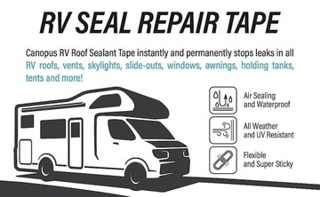 Бутиловая лента, пленка для кемпера, 5 м