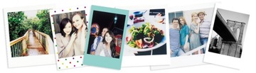 Вставка для камеры FUJIFILM Instax Square White