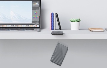 Корпус Orico для 2,5-дюймового жесткого диска SSD, USB-C 3.1 6 Гбит/с, черный + кабель USB-C