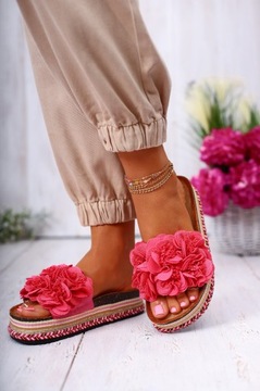 ЛЕТНИЕ ЖЕНСКИЕ ШЛЕПАНЫ УДОБНАЯ ПЛАТФОРМА, МОДНАЯ, ЛЕГКАЯ