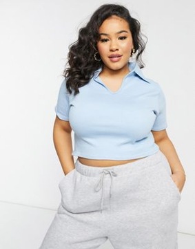 DAISY STREET PLUS SIZE BLUZKA PRĄŻKOWANA 56 1RXL