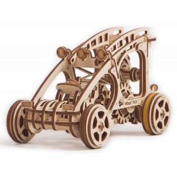 Wood Trick Pojazd Buggy Model Mechaniczny 3D