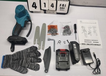 ЦЕПНАЯ ПИЛА Аккумуляторная пила 2x АККУМУЛЯТОР 4