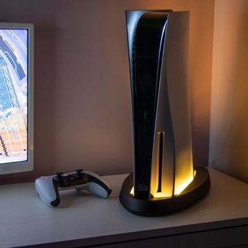 ПОДСТАВКА ДЛЯ PLAYSTATION 5, ДОК-СТАНЦИЯ, ПОДСТАВКА С LED-подсветкой