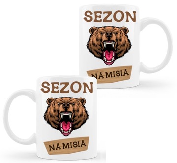 Kubek dla myśliwego Sezon na misia