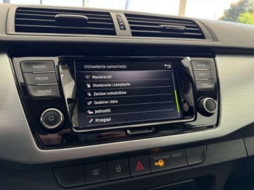 Skoda Fabia III Kombi Facelifting 1.0 TSI 95KM 2021 Skoda Fabia Ambition CarPlayAndroid Auto Czujniki parkowania Salon Pols, zdjęcie 29