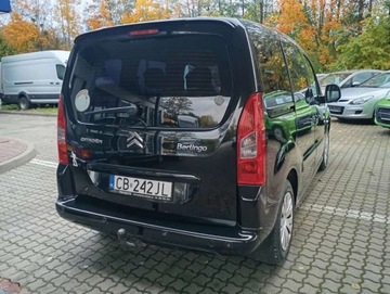 Citroen Berlingo II Combi 1.6 HDI FAP 110KM 2009 Citroen Berlingo 1.6 HDI MULTISPACE klimatronik NAVI kolor piekne wnetrze, zdjęcie 14
