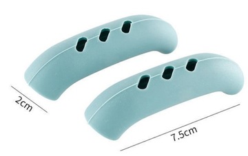 ДЕРЖАТЕЛЬ ДЛЯ ПРИТОЧКИ СИЛИКОНОВЫЕ ЗАЩИТНЫЕ НАКЛАДКИ НА РУЧКИ 2 ШТ.