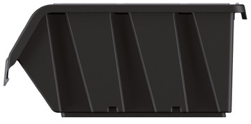 Pojemnik z pokrywą kuweta 160x230x120 czarny