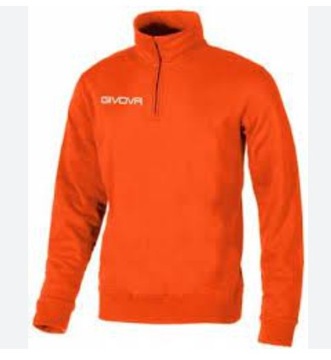 BLUZA SPORTOWA GIVOVA TECNICAL HALF ZIP ORANGE r.M