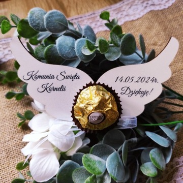 Сладкое причастие, спасибо ангелу за гостей