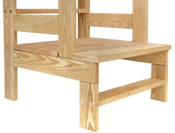 КУХОННЫЙ ПОМОЩНИК ДЛЯ ДЕТЕЙ КУХОННЫЙ ПОМОЩНИК ДЕРЕВО СОСНА ЛАКОВЫЙ ПРОДУКТ