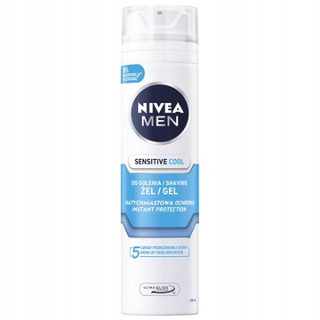 Żel do golenia NIVEA MEN Sensitive chłodzący 200ml