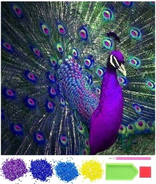 HAFT DIAMENTOWY MOZAIKA DIAMENTOWA 5D PAW